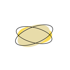 Yellow ellipse 