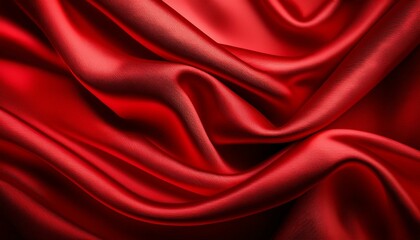 Obraz premium red satin background