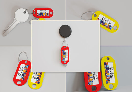 Key Tag Mockup