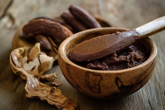 It s a tamarind paste that enhances dishes with its strong bittersweet acidity