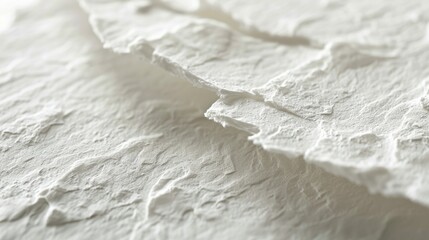 Obraz premium Smooth white paper texture, providing a luxurious backdrop for sophisticated product presentations