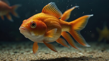 Fototapeta premium Golden Fish