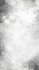 Serene Cloudy Landscape in Monochrome Tone