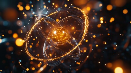 Obraz premium Science background