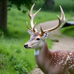 Fototapeta premium deer in the forest