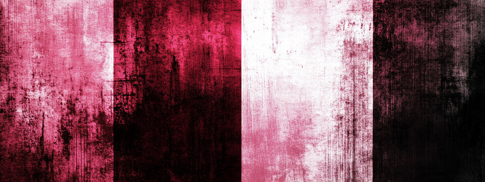 Vertical Red and Pink Digital Abstract Texture Grunge Style