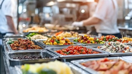 Obraz premium Delectable Culinary Delights: A Feast for the Senses