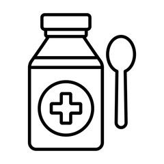 Obraz premium Syrup Icon