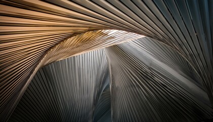 Futuristic and angular art and design; geometrical conceptual and abstract art; metal and metallic design and art; strong angle shapes and lines; structural architecture and ultra modern design