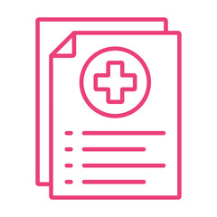 Fototapeta premium Report Icon