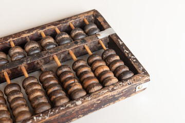 Vintage wooden abacus