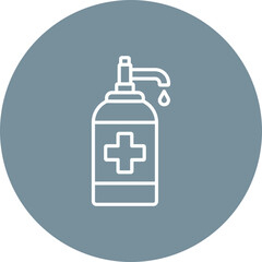 Hand Sanitizer Icon
