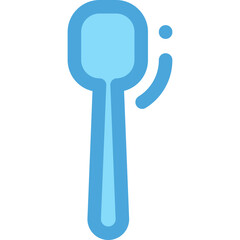 Colorful kitchen utensil icons for culinary applications and design projects