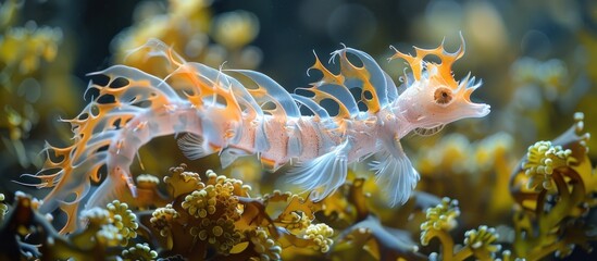 Leafy Seadragon in Its Natural Habitat