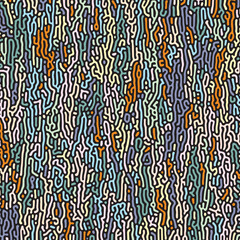 ABSTRACT PASTEL COLORFUL LINES TURING PATTERN ROUGH DESIGN REACTION DIFFUSION DARK BACKGROUND VECTOR GOOD FOR WALLPAPER, COVER,POSTER 