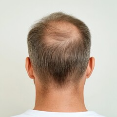 Obraz premium Hair Loss, Thinning Hair in Men