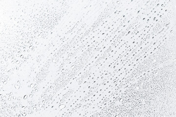Abstract water drops on white background, water drops pattern background