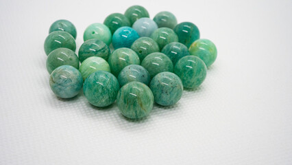 アマゾナイト　モザンビーク産　ビーズ12mm