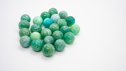 アマゾナイト　モザンビーク産　ビーズ12mm