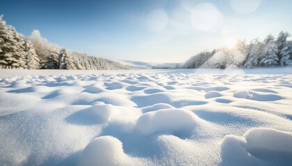 キラキラと輝くパウダースノー4