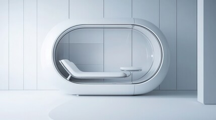 Sleek futuristic energy-saving air-tech lounge modern urban environment innovative design minimalist aesthetic contemporary viewpoint wellness concept