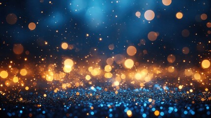 Fototapeta premium Tiny twinkling stars lights background sparkle.