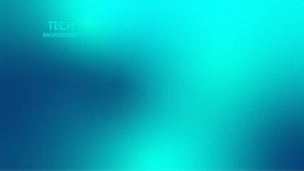 Glowing and reflect neon light. Abstract background. Green Blue Colour Gradient. Monitor display tech wallpaper. Future technology.