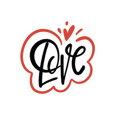 Stylish and eyecatching Love Graphic Design tailored for exciting Romantic Themes and concepts