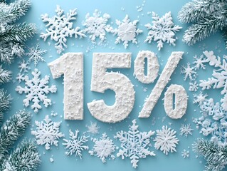 15% discount in winter design