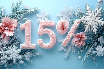 15% discount in winter design