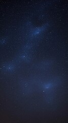 Obraz premium A beautiful starry night sky with numerous stars and constellations, deep space, galaxy, cosmic landscape, starry night