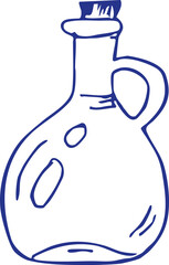 Olive Oil illustration