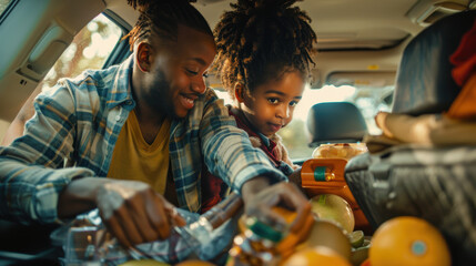 Family Road Trip Preparation: Packing Healthy Picnic and Vitamins for Wellness on the Go