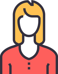 Obraz premium female avatar