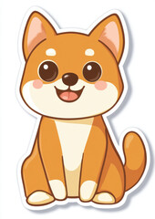 Cute Shiba Inu stickers 