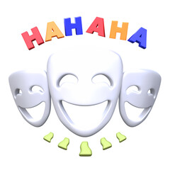 3D Comedy Icon movie genre.