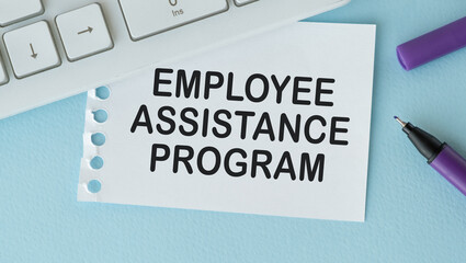 Employee Assistance Program Business Text Concept.