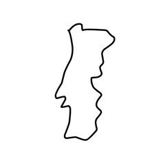 Map Line Icon