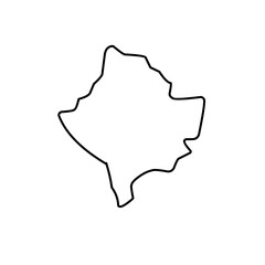 Map Line Icon