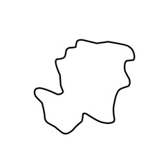 Map Line Icon