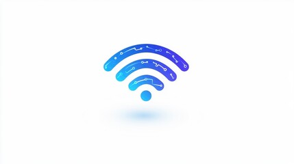 International communication icon, fiber network, wifi, digital, network