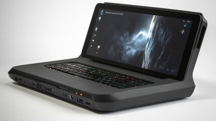 Futuristic Laptop Design - Innovative Tech