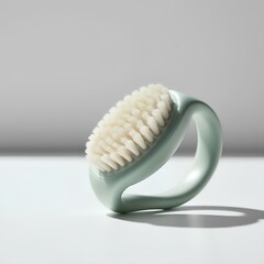 Unique design body cleansing brush, plastic made, soft brush, small shape.
