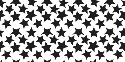 Star seamless vector Pattern design