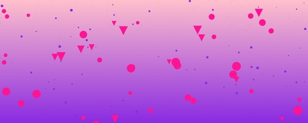 Abstract Valentine's Day Geometric Design