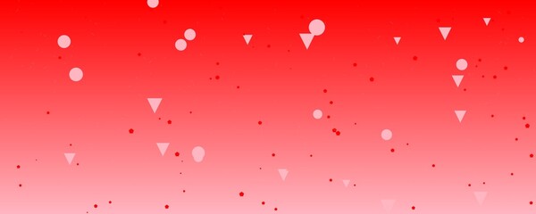 Abstract Valentine's Day Geometric Design