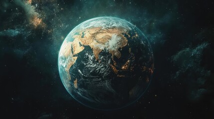 Obraz premium World astronomy universe planet.