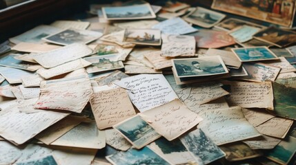 Naklejka premium A Treasure Trove of Vintage Memories