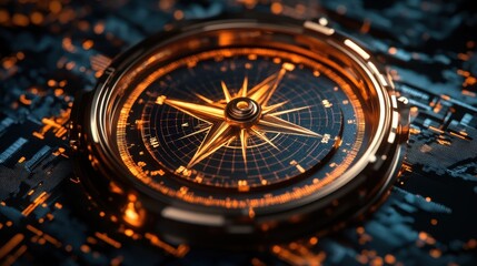 Vision crisis, Mission path, Agency creativity, Digital strategy, Market decision, Achievement strategy, Financial stock, Company vision, The digital compass: An explorer of strategic options for