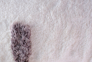Close-up shot of gray fur. This image is ideal for website backgrounds, social media posts, and marketing materials.